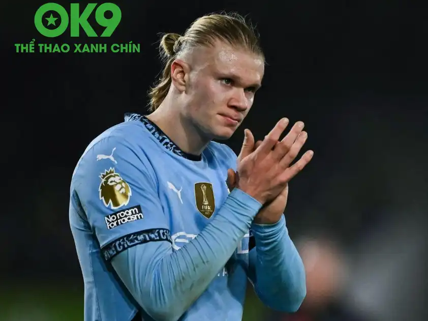 Man City đang quá phụ thuộc vào phong độ ghi bàn của Haaland ở mùa giải năm nay (Ảnh: CGTN) Man City đang quá phụ thuộc vào phong độ ghi bàn của Haaland ở mùa giải năm nay (Ảnh: CGTN)