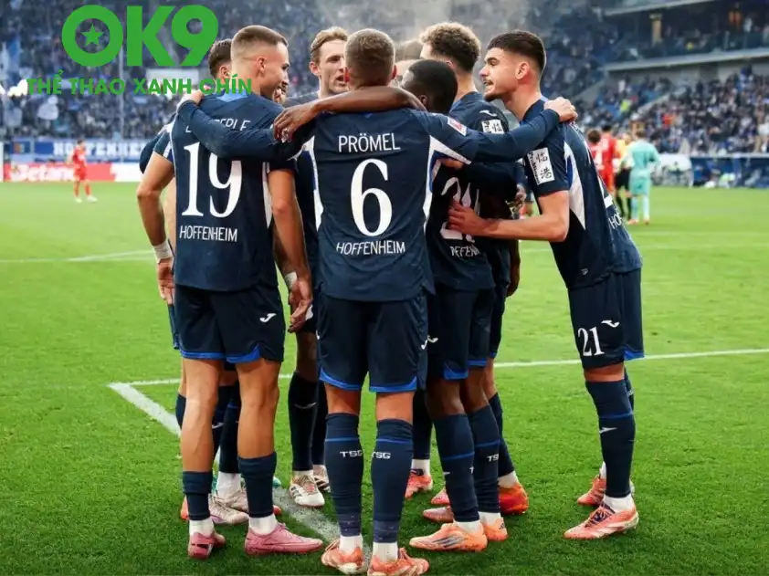 Hoffenheim đang bay cao ở mùa giải năm nay (Ảnh: Bundesliga) Hoffenheim đang bay cao ở mùa giải năm nay (Ảnh: Bundesliga)