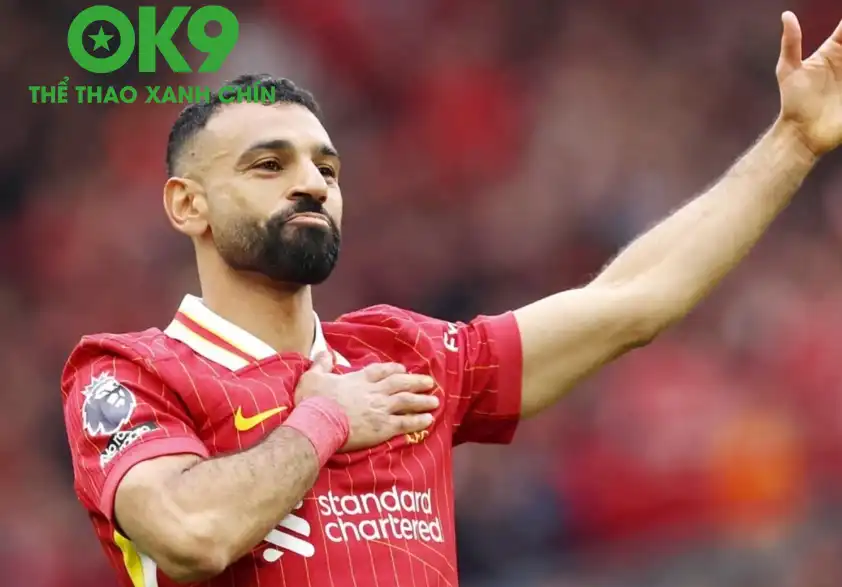 Salah ghi 257 bàn sau 442 lần ra sân cho đội chủ sân Anfield Salah ghi 257 bàn sau 442 lần ra sân cho đội chủ sân Anfield